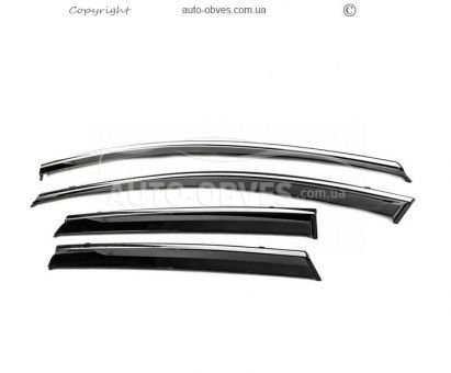 Volkswagen ID.4 windshields - type: with chrome 4 pcs photo 0