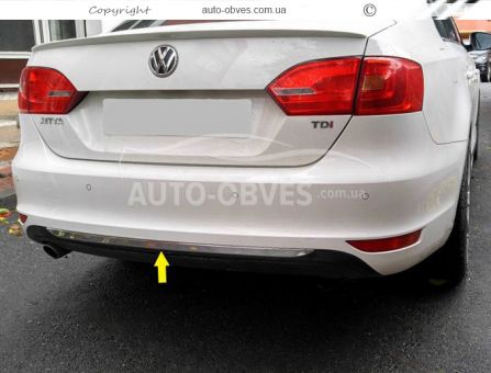 Кромка заднього бампера Volkswagen Jetta 2011-2014 фото 2