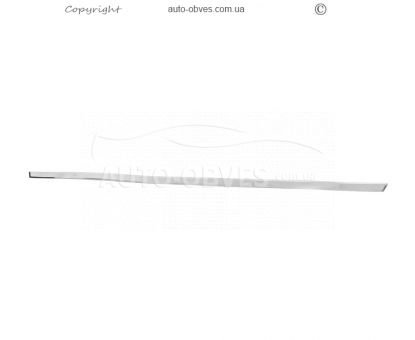 Хром планка над номером Volkswagen Jetta 2011-2018 фото 0