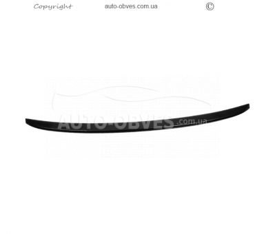 Спойлер lip Volkswagen Jetta 2011-2018 - тип: чорний v2 фото 1