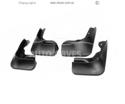 Mud flaps model Volkswagen Jetta 2015-2018 -type: set 4pcs фото 0
