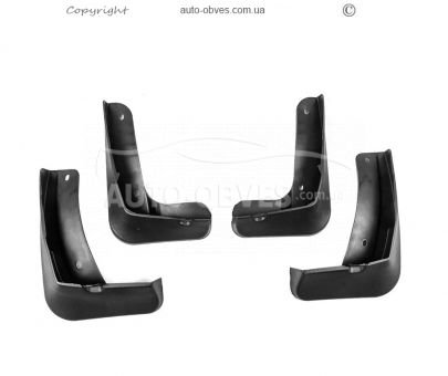 Mud flaps model Volkswagen Jetta 2018-... -type: set 4pcs фото 1