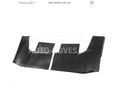 Mud flaps model Volkswagen LT 1998-2006 - type: 2-roller, 2 pieces фото 0