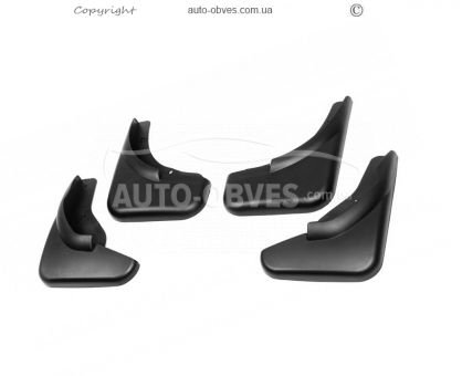 Mud flaps model Volkswagen Passat B6 2006-2012 - type: set 4 pieces фото 0
