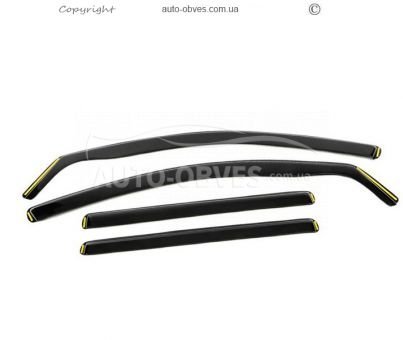 Wind deflectors insert Volkswagen Passat B7 sw photo 2