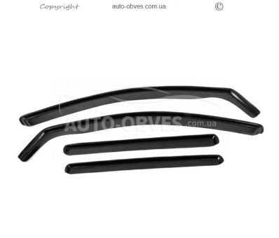 Wind deflectors insert Volkswagen Passat B7 sw photo 1