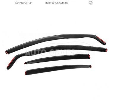 Insert windshields Volkswagen Passat B7 2011-2014 - type: 4 pcs sd фото 1