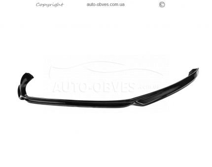 Накладка на передній бампер Volkswagen Passat B8 2015-2019 - type: lip під фарбування фото 0