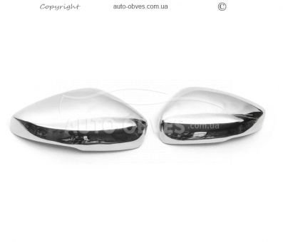 Volkswagen Polo 2010-2017 hb mirror caps stainless steel photo 2