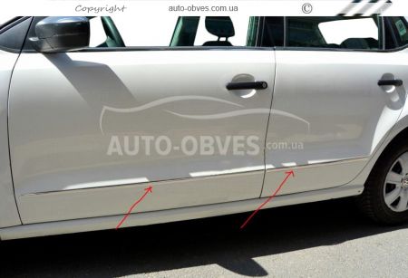 Door moldings Volkswagen Polo 2010-2017 - hb photo 1