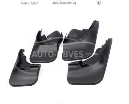 Mud flaps model Volkswagen Sharan 2004-2010 - type: set 4 pieces фото 0