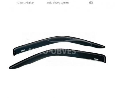 Window deflectors Volkswagen T5 2010-2015 - type: 2 pcs фото 1