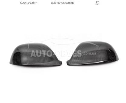 Covers for carbon fiber mirrors for VW Amarok 2016-... фото 1