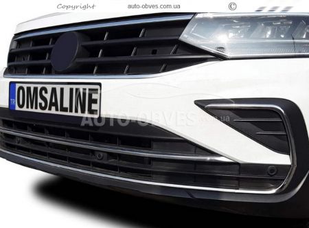 Накладки на противотуманные фары VW Tiguan 2020-2023 - тип: модельные фото 4