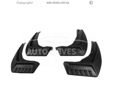 Model mudguards Volkswagen Tiguan 2024-... - type: set of 4 R-line photo 0