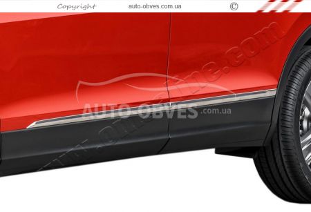 Covers for door moldings VW Tiguan 2016-... фото 2
