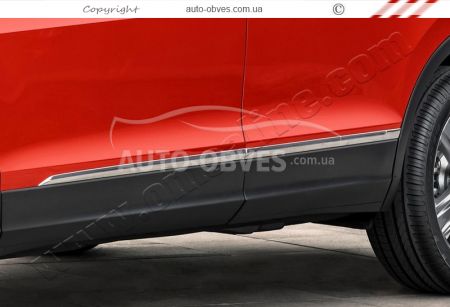 Covers for door moldings VW Tiguan 2016-... фото 3