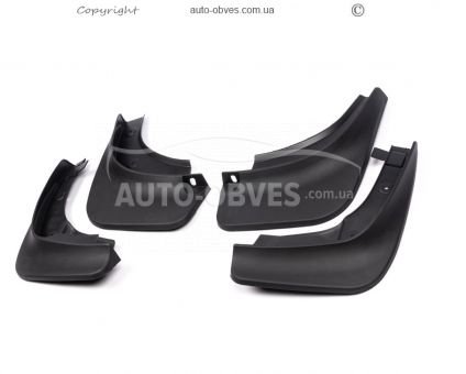 Брызговики модельные Volkswagen Touareg 2010-2018 -тип: комплект 4шт, R-Line фото 0