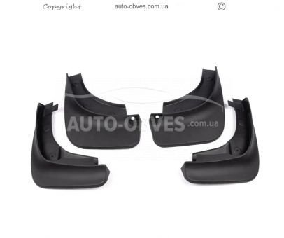 Брызговики модельные Volkswagen Touareg 2010-2018 -тип: комплект 4шт, R-Line фото 1
