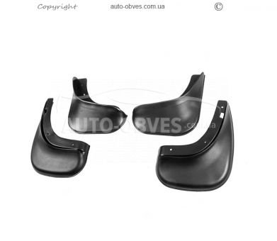 Брызговики модельные Volkswagen Touran 2003-2010 -тип: комплект 4шт фото 0