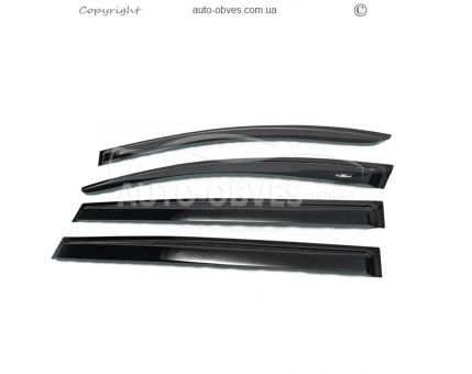 Wind deflectors Volkswagen Touran 2010-2015 фото 0