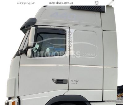 Door moldings Volvo FH 6 pcs фото 2