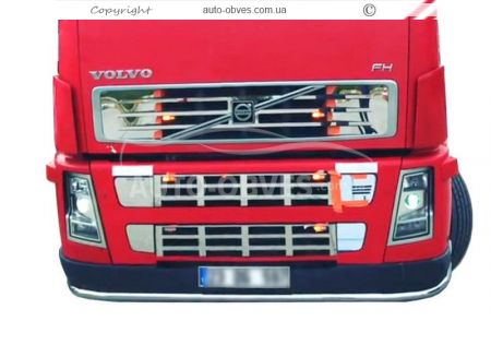 Pads on the sides of the radiator grill Volvo FH 2002-2008 4 pcs фото 3