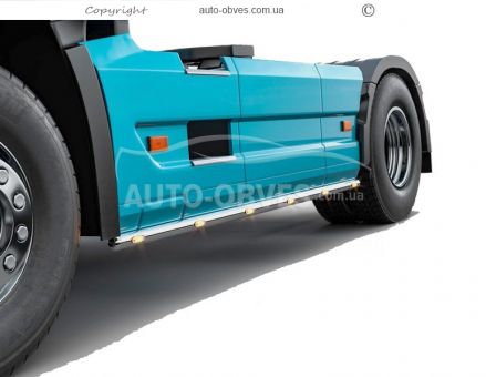 Side protection for Mercedes Actros MP2 MP3 - possible installation of diodes фото 1