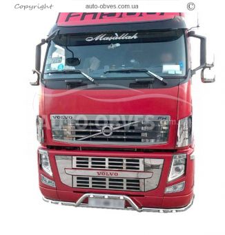 Накладка між решітками радіатора Volvo FH - тип: 1 шт фото 5