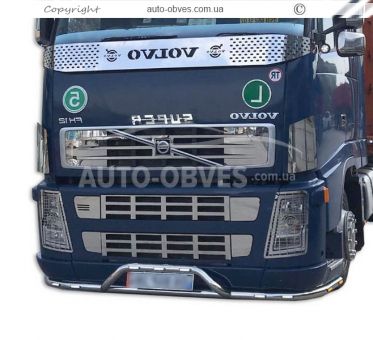Pads on the sides of the radiator grill Volvo FH 2002-2008 4 pcs фото 2