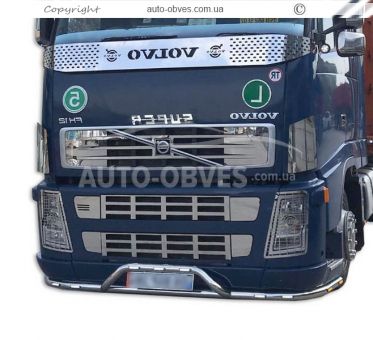 Дефлектор капоту мухобійка Volvo FH euro 5 фото 3