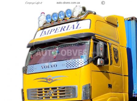 Headlight holder for Volvo FH euro 5 roof, service: installation of diodes фото 5