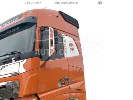 Накладки на кабіну під склом Volvo FH euro 6 фото 2