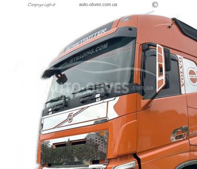 Covers for the cabin under the glass Volvo FH euro 6 v2 фото 1