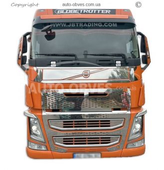 Накладки на петли капота Volvo FH euro 6 - тип: 4 шт фото 8