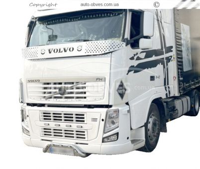 Защита переднего бампера Volvo FH v4 - доп услуга: установка диодов фото 8