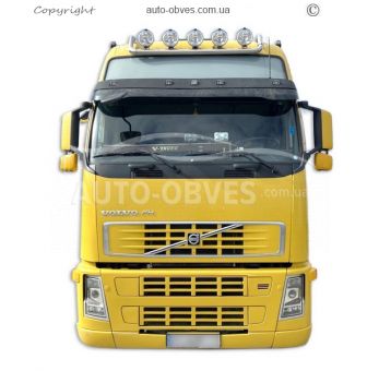 Тримач для фар на дах Volvo FH euro 5 високий дах послуга: встановлення діодів фото 2