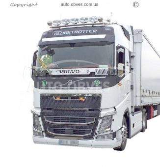 Holder for headlights on the roof of Volvo FH euro 6, service: installation of diodes фото 3