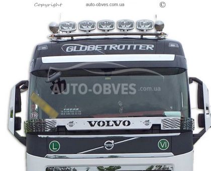 Дефлектор капота мухобойка Volvo FH euro 6 фото 2