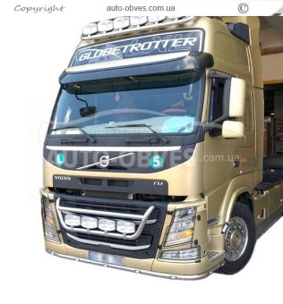 Holder for headlights in the Volvo FM евро 6 grille, service: installation of diodes фото 1
