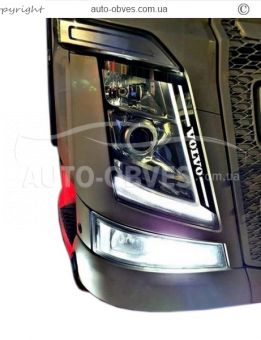 Накладки на фари і на повторювачі Volvo FH euro 6 - тип: комплект фото 1