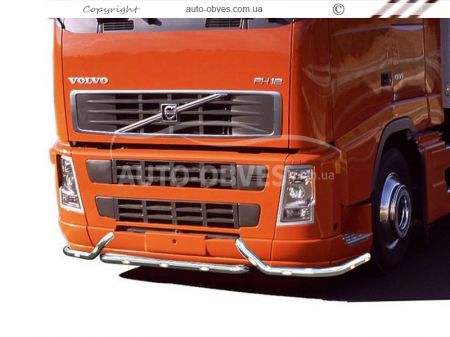 Защита переднего бампера Volvo FH euro 5 - дополнительная услуга: уст диодов -> 3-5 рабочих дня фото 0