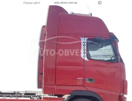 Накладки на стойки дверей Volvo FH 4 шт вариант 2 фото 11