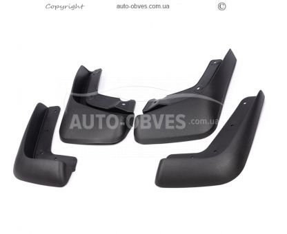 Mud flaps model Volvo XC90 2002-2015 - type: set of 4 pieces фото 0