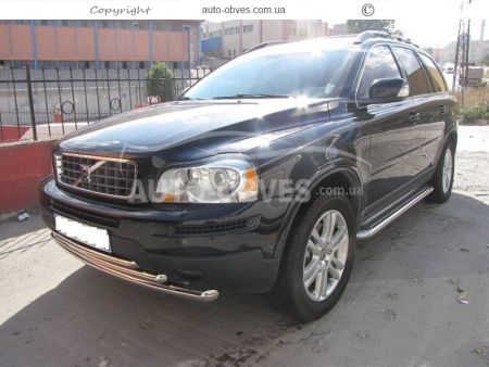 Front bumper protector Volvo XC90 фото 2