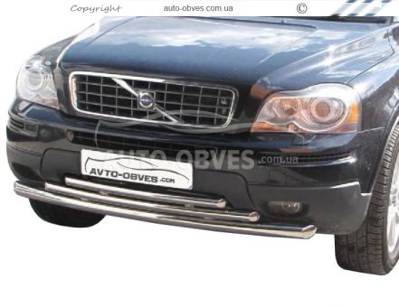 Front bumper protector Volvo XC90 фото 0