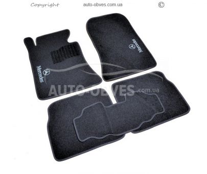 Floor mats Mercedes E124 1984-1997 - material: - pile, qt 5pcs фото 0