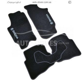 Rugs Skoda Fabia 2000-2007 - material: - pile, kt 5pcs фото 0