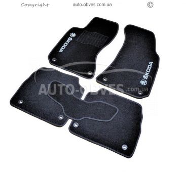 Rugs Skoda Superb 2001-2008 - material: - pile, kt 5pcs фото 0