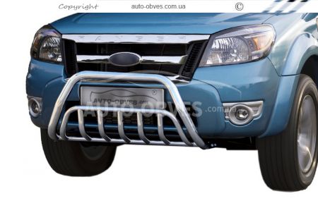 Bullbar Ford Ranger 2009-2011 - type: double фото 0